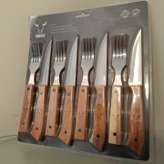 SET Cuchillos y Tenedores 8 Piezas WAYU