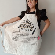 Pechera Mezclilla Mamá Parrillera