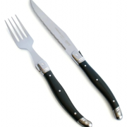 SET DE CUBIERTOS 8 PCS BLACK WAYU