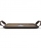 BANDEJA ACACIA 35CM PICOTEO WAYU CON ASAS DE CUERO