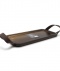 BANDEJA ACACIA 35CM PICOTEO WAYU CON ASAS DE CUERO