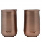 SET 2 VASOS APERITIVO COPPER LINE WAYU