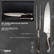 SET PARRILLERO BLACK EDITION WAYU